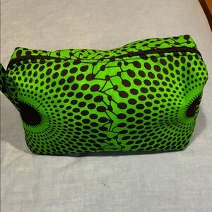 Green Patterned Women's Bag